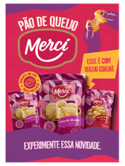 Cartaz A3 Pão de Queijo Mercí